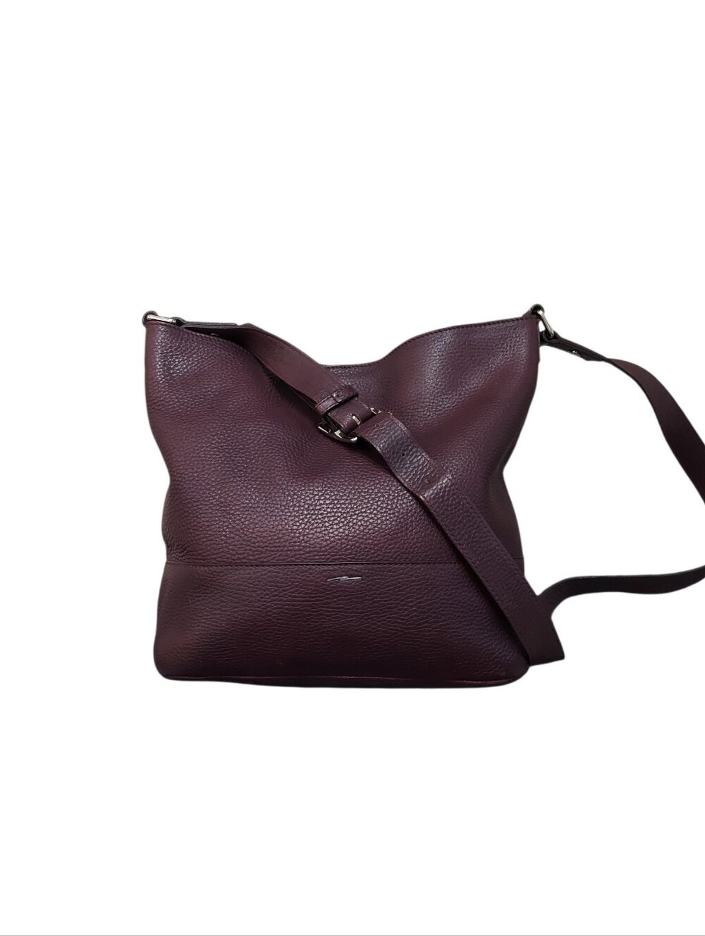 Shinola Relaxed Beverly! Burgundy Leather Shoulder Bag